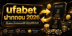 ufabet ฝากถอน เว็บตรง ฝากถอนออโต้ สมัครฟรีรับโบนัส